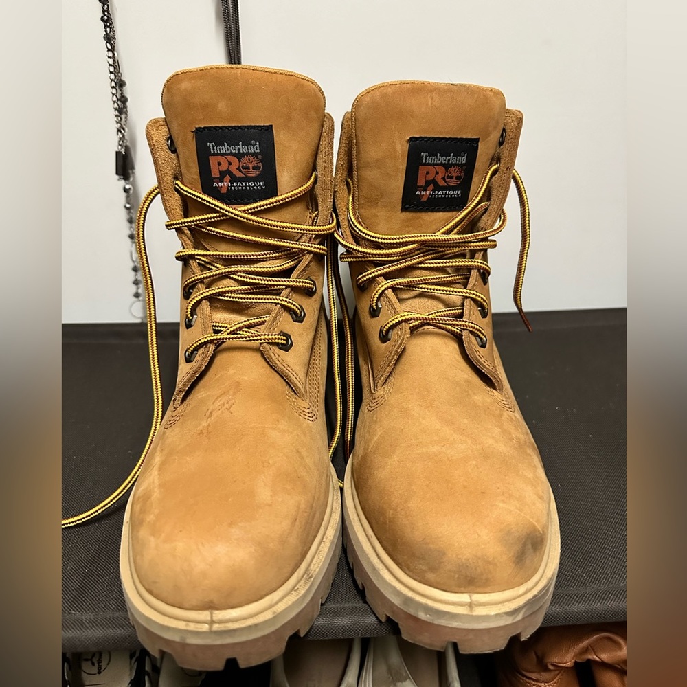 Timberland Pro Steel Toe Boots Size 10M